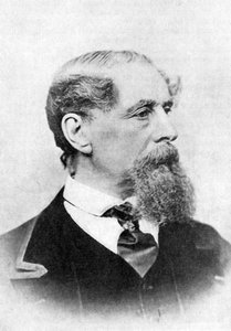 Charles Dickens, englischer Autor, um 1850-1870 von Unbekannt