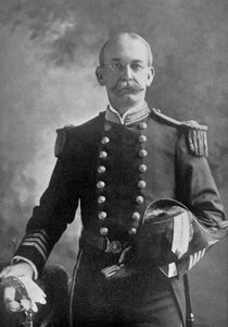 Charles Dwight Sigsbee, amerikanischer Marineoffizier, 1898