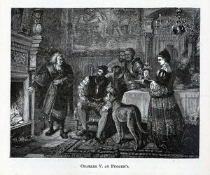 Karl V. bei den Fuggern, 1882
