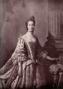 Charlotte Sophia von Mecklenburg-Strelitz, Königin Gemahlin von Georg III., 1761-1762, 1919 von Unbekannt