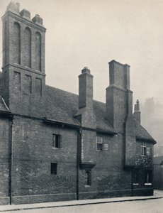 Charterhouse. Waschhaus-Hof, Außenansicht, Westfront