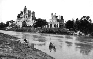 Chattar Manzil Palast, Lucknow, Indien, 20. Jahrhundert