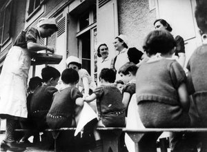 Kinder in der Obhut des Gesundheitsministeriums, Frankreich, Zweiter Weltkrieg, 1940-1944
