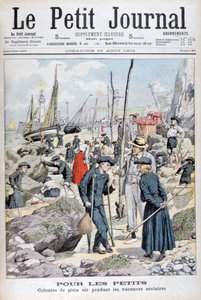 Kinderferienlager während der Schulferien, 1903 von Unbekannt
