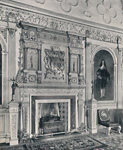 Kamin in Audley End, 1927