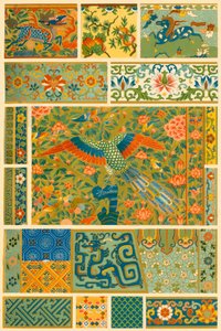 Chinesische Malerei, Weberei, Stickerei und Cloisonné, 1898