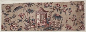 Chinoiserie-Design, frühes 19. Jahrhundert von Unbekannt