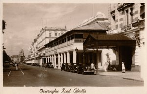 Chowringhee Road, Kalkutta, um 1940
