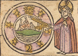 Christus misst den Globus