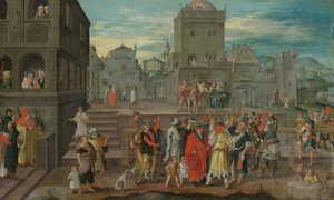 Christus wird dem Volk präsentiert