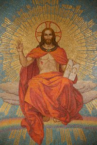 Christus in Majestät - Kirche St. Alphonsus Liguori, Rom, Italien von Unbekannt
