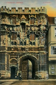 Christchurch-Tor, Canterbury, spätes 19. - frühes 20. Jahrhundert
