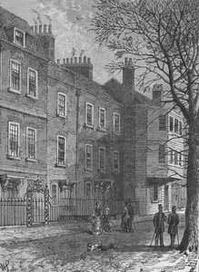 Church Row, Hampstead, 1890 von Unbekannt