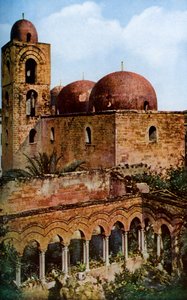 Kirche San Giovanni degli Eremiti, Palermo, Sizilien, Italien, um 1923