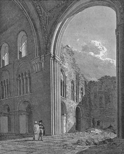 Kirche St. Bartholomäus der Große in West Smithfield, City of London, 1822
