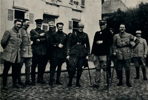 Churchill besucht das Schlachtfeld der Somme, 1915, 1945