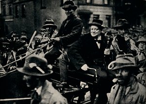Churchill wieder in Belfast von Unbekannt