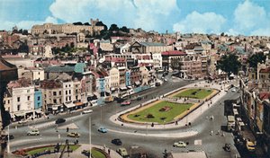 Stadtzentrum, Bristol, ca. 1940er Jahre