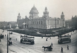 Rathaus, Belfast, 1917