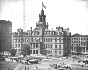 Rathaus, Detroit, Michigan, USA