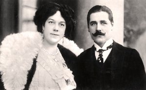 Clara Ellen Butt und Kennerley Rumford, englische Sänger