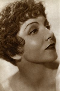 Claudette Colbert, französisch-amerikanische Schauspielerin, 1933