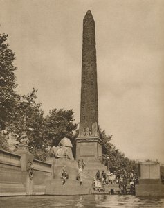 Cleopatras Nadel, vierzehnhundert Jahre vor der Geburt von Cleopatra gehauen, um 1935