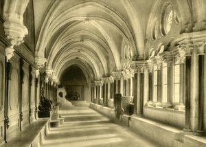 Kreuzgänge, Stift Heiligenkreuz, Niederösterreich, um 1935