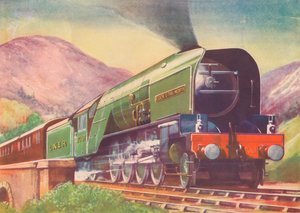 Cock O The North Lokomotive, L.N.E.R., in den Highlands, 1940 von Unbekannt