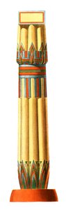 Säule aus Luxor, Ägypten, 1928