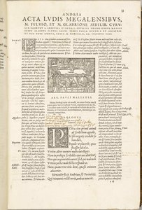 Komödien des Terenz von Jean de Roigny, 1552