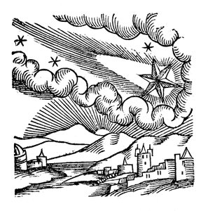 Komet von 1456 Halley, 1557