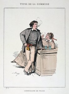 Polizeikommissar, Pariser Kommune, 1871