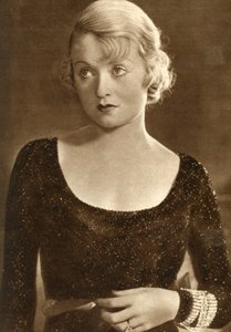 Constance Bennett, amerikanische Schauspielerin, 1933
