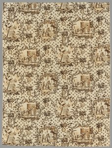 Kupferstichbedrucktes Leinen, 1789-1791