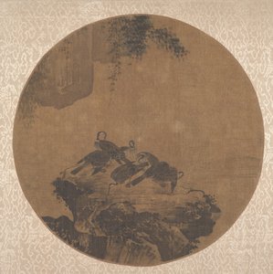 Kormorane auf Felsen von Unbekannt