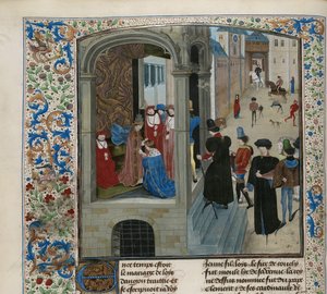 Krönung von Karl VI. von Frankreich, ca. 1470-1475