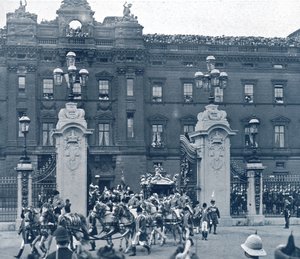 Krönung von König Georg V. und Königin Mary, London, 1911