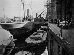 Cottons Wharf, Tooley Street, London, um 1900-1901