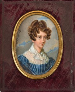 Gräfin Emilie Troubetzkoy, geborene Prinzessin zu Sayn Wittgenstein 1801-1869, 1828 von Unbekannt