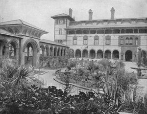 Hof von Ponce de Leon, St. Augustine, Florida, ca. 1897