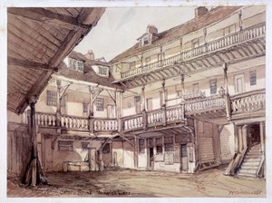 Hof des Oxford Arms Inn, Warwick Lane, London, 1851