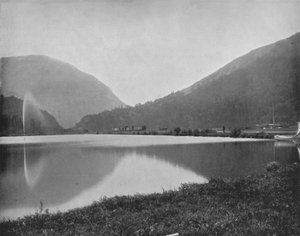 Crawford Notch in den White Mountains von Unbekannt