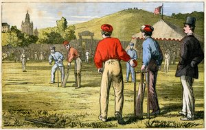 Cricket, 19. Jahrhundert von Unbekannt