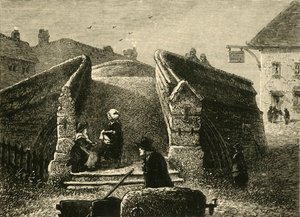 Crowland-Brücke, 1898 von Unbekannt