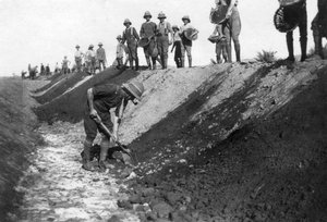 D-Kompanie, 15 RWR Arbeitsgruppe, in der Nähe von Bagdad, 1918
