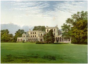 Danesfield House, Buckinghamshire, Heim der Familie Scott-Murray, um 1880