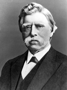 David Edward Hughes, englischer Elektriker und Erfinder, ca. 1880er