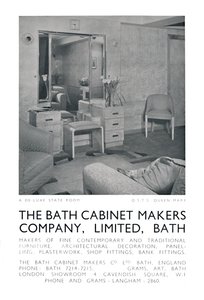 Luxus-Staatszimmer an Bord der QSTS Queen Mary, 1942 von Unbekannt