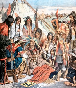 Tod von Joseph, Häuptling der Nez-Perce, 1877 1904